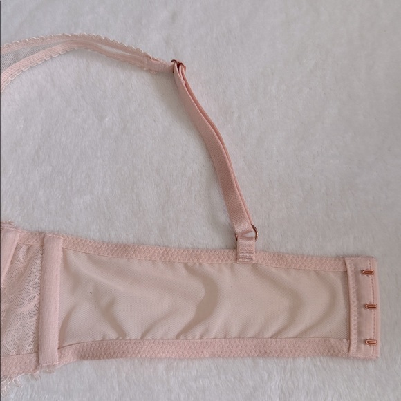 {NWT} Victoria's Secret | Dream Angels Unlined Full Coverage Plunge Bra Pink 34A - Picture 13 of 16